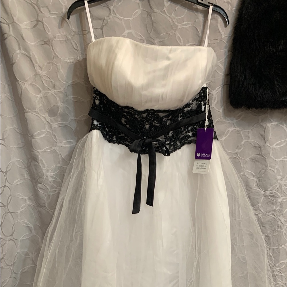 Wedding Dress and Shrug